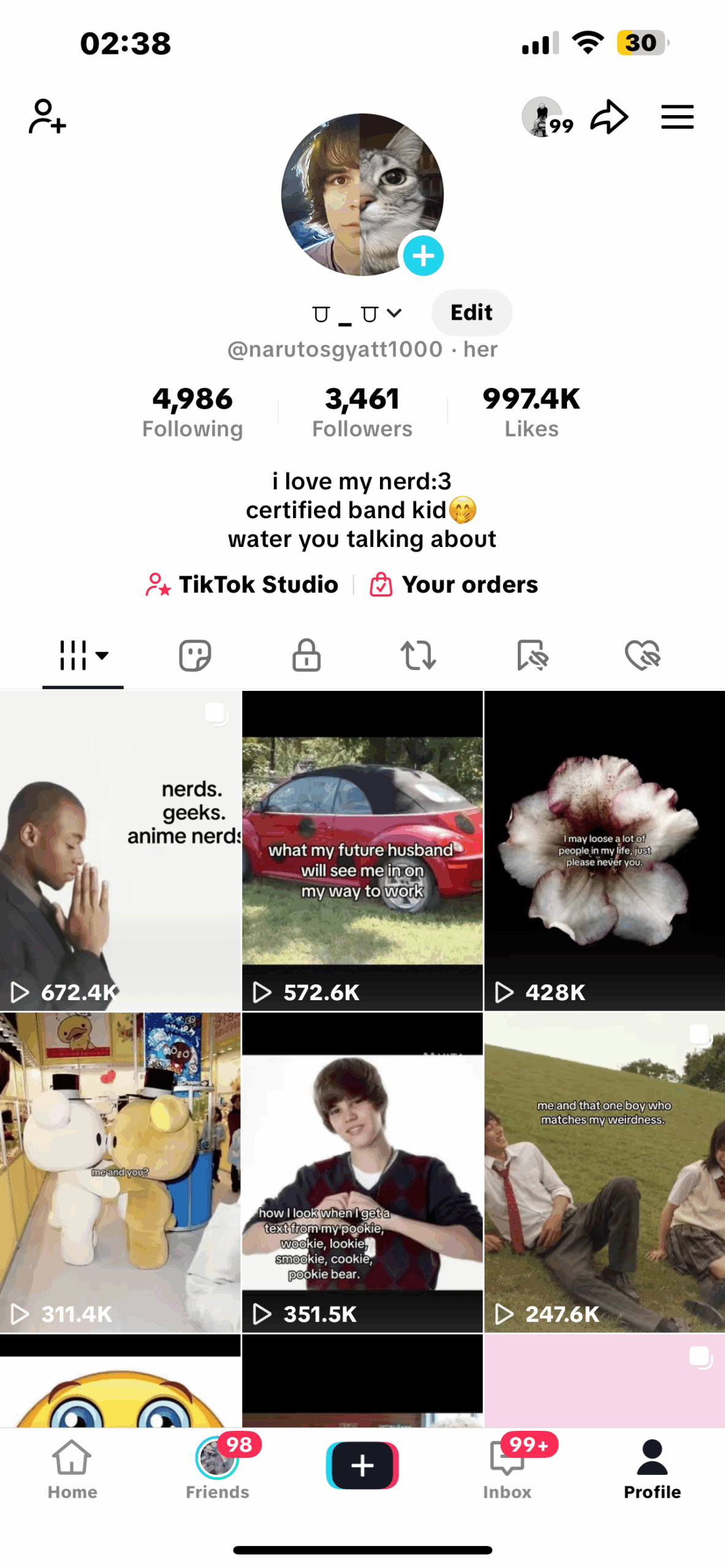 7 years USA 🇺🇸 TikTok account