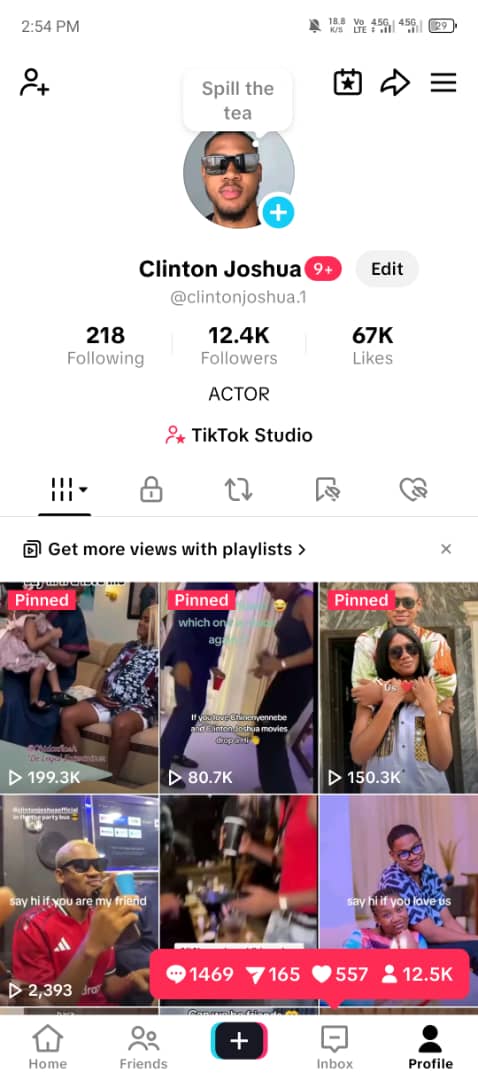 U.k Monetized TikTok account available✅