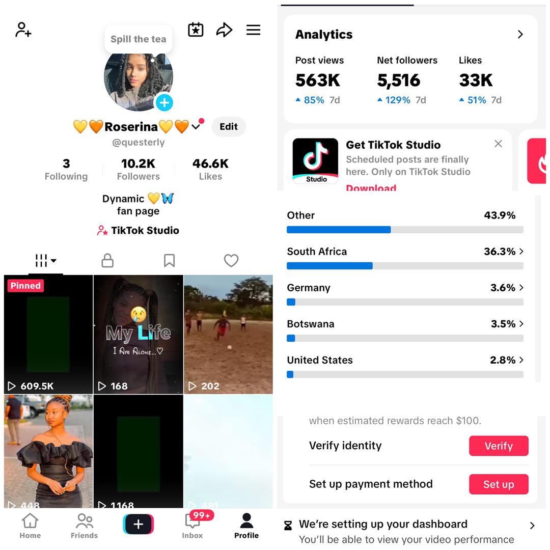 Monetized 💰 UK TikTok
