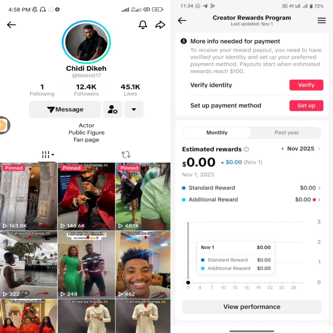 Monetized 💰 USA 🇺🇸 TikTok