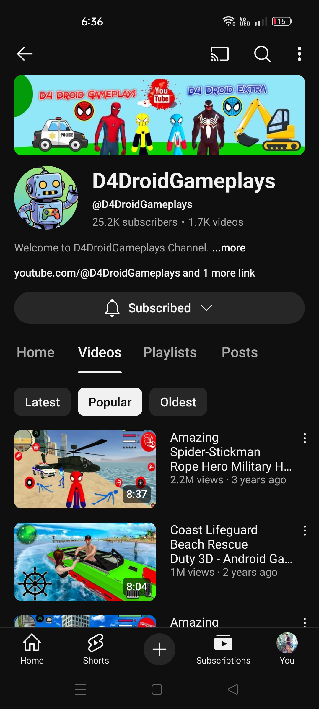 D4DroidGameplays