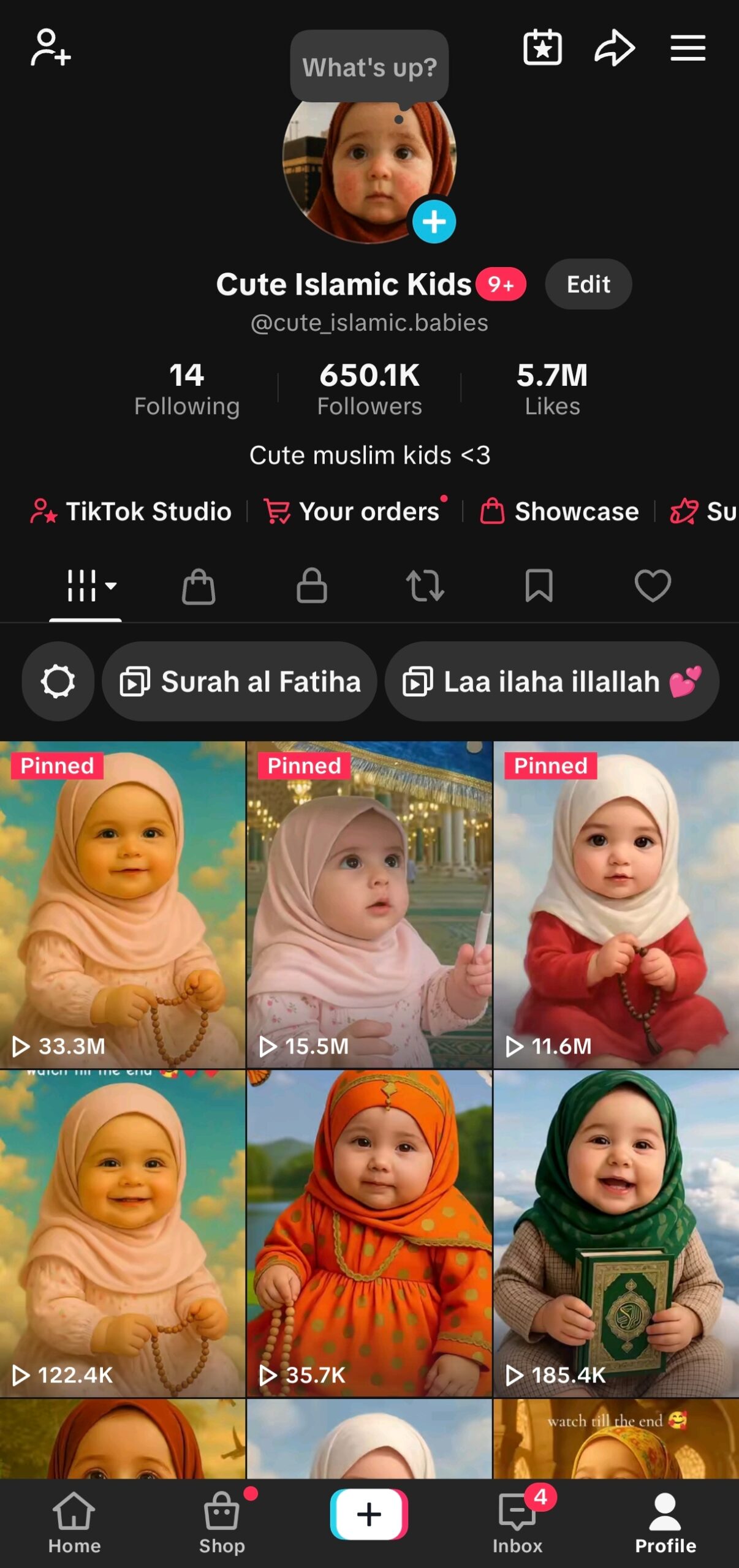 Cute islamic kids