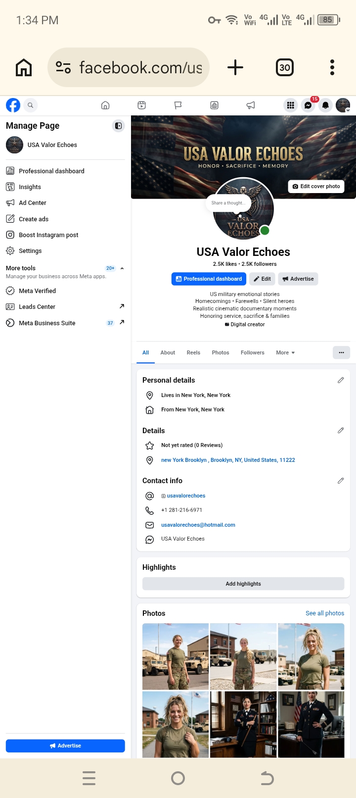 Usa valor echoes